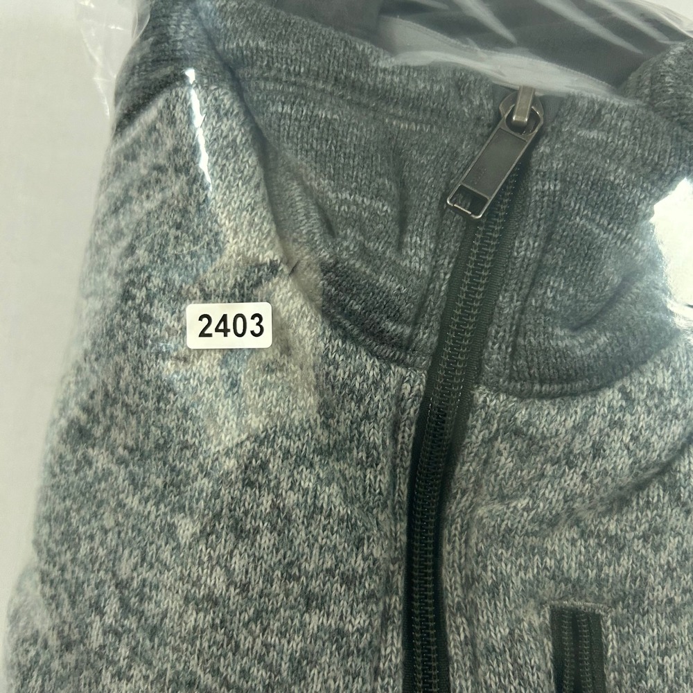 Patagonia Better Sweater Mens Small Grey Nickel 1/4 Zip Fleece Pullover Jacket - Picture 8 of 8